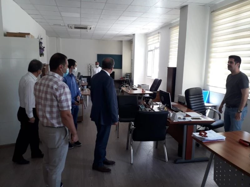 Müdür Alagöz, Kahta MEM personeli ile bir araya geldi
