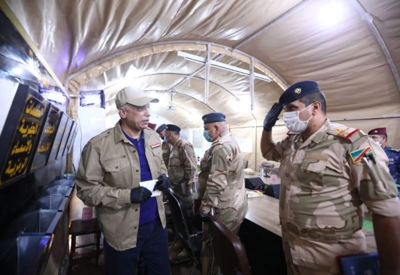 Irak Başbakanı El-Kazimi, DEAŞ operasyonunu Kerkük’ten yürüttü
