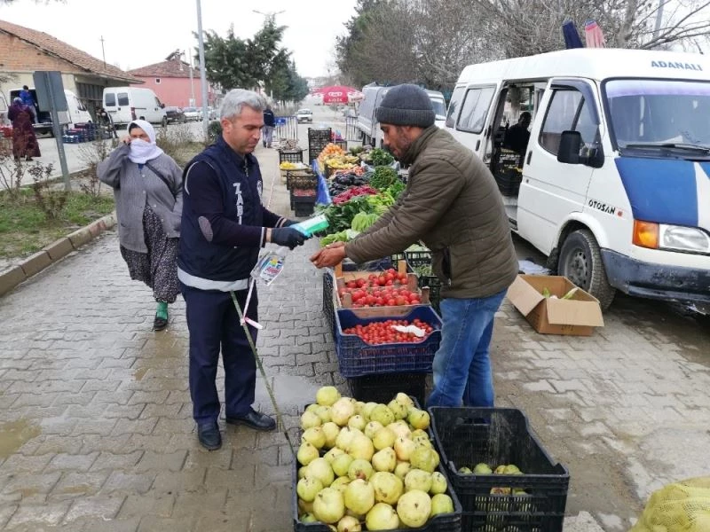 Pazarlar ilçe pazarı bu hafta da kurulmayacak
