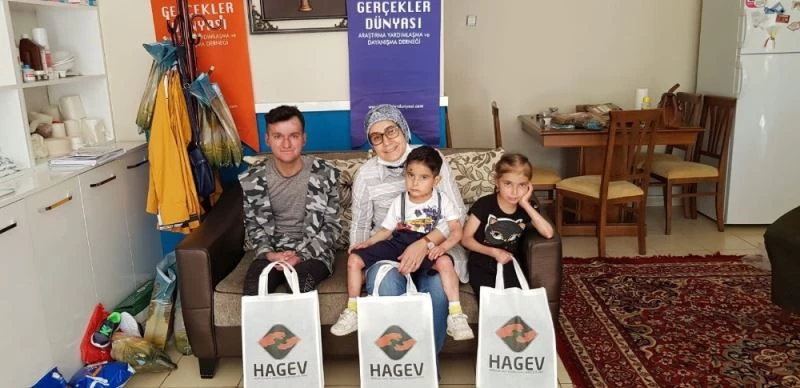 Gerçekler Dünyası’ndan muhtaç ailelere yardım
