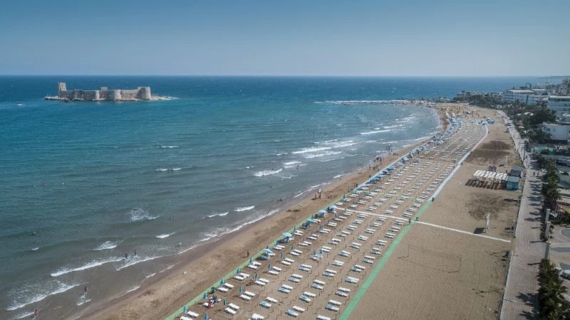 Mersin’deki plajlarda yeni dönem
