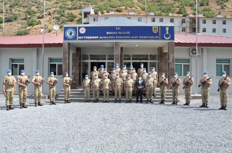Jandarma Genel Komutan Yardımcısı Korgeneral Çardakçı Beytüşşebap’ta
