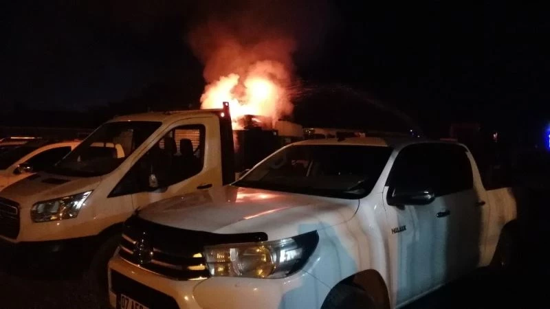 Bekçinin dikkati faciayı önledi
