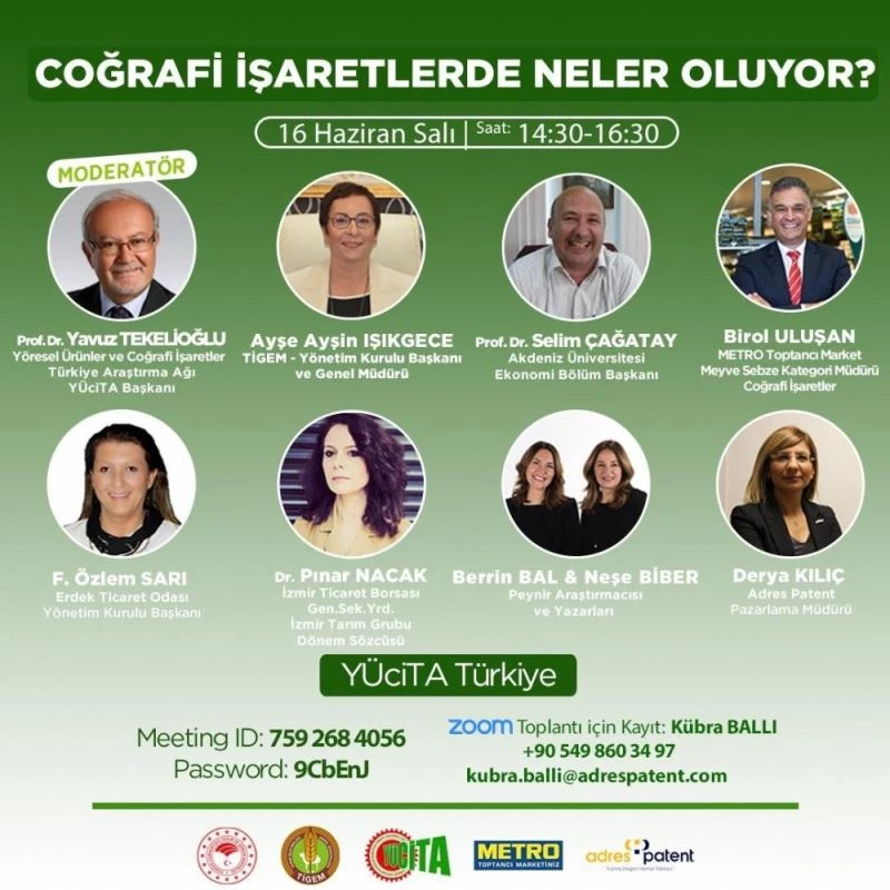 Coğrafi işaretlerde ‘farkındalık’ ve ‘yönetişim’ konuları öne çıktı
