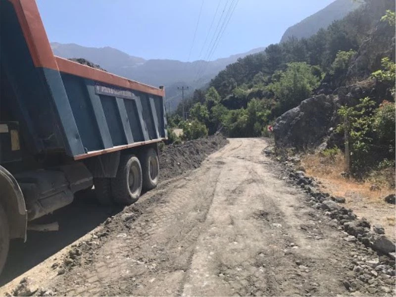 Büyükşehir Belediyesi yaylalara ulaşımı kolaylaştırıyor
