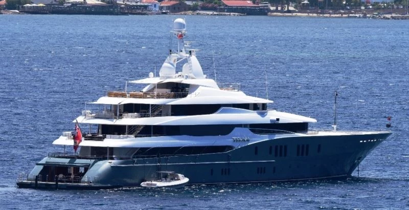 Rus iş adamının milyon dolarlık yatı Bodrum’da
