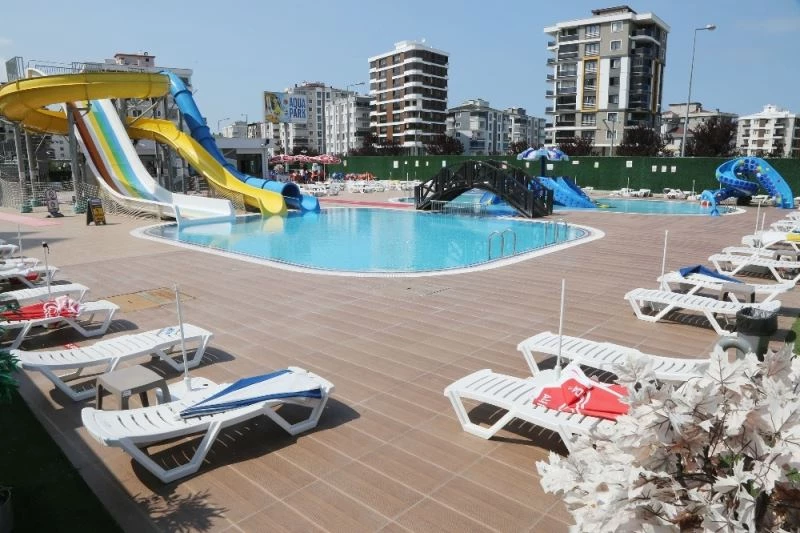 Çocuklar hijyen önlemleri eşliğinde Atakum Aqua Park’ta eğlenebilecek
