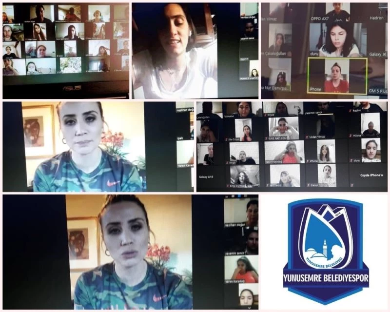 Yunusemreli basketbolcular basketbolun tecrübeli isimleriyle buluştu
