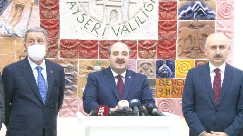 Bakanların Kayseri temasları
