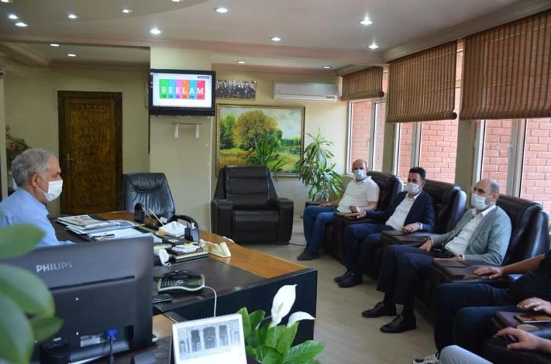 İl müdürlerinden Bayırköy Belediye Başkanı Yaman’a ziyaret
