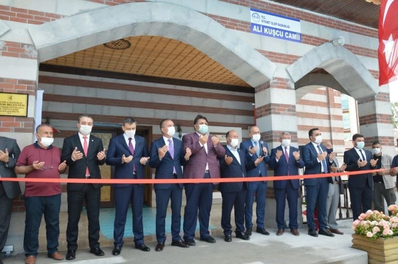 Ali Kuşçu mescidi ibadete açıldı
