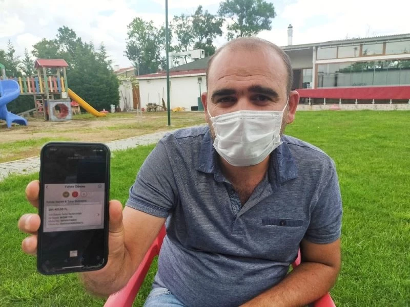 (Özel) Faturayı görünce şok oldu
