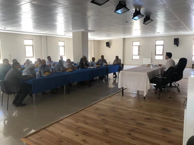 Doğanyol’da muhtarların sorunları dinlendi
