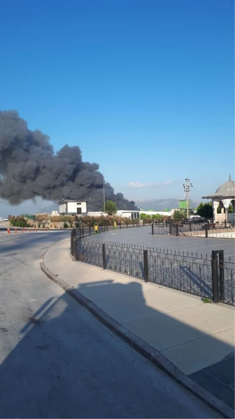 Adana’da nişasta fabrikasında büyük yangın
