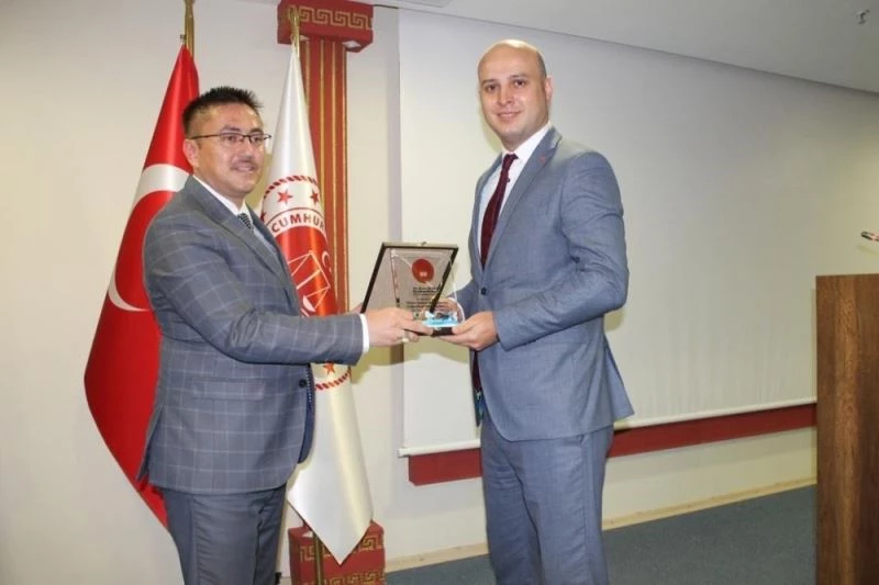 Tayini çıkan hakim ve savcılar için veda töreni
