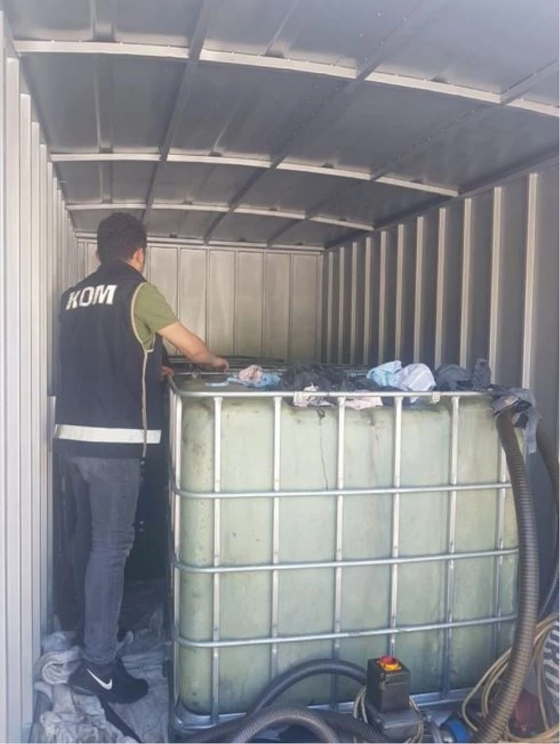 Denizli’de artan karışımlı akaryakıt kaçakçılığına operasyon
