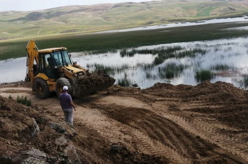 Cil Gölü eski doğal güzelliğine kavuşacak

