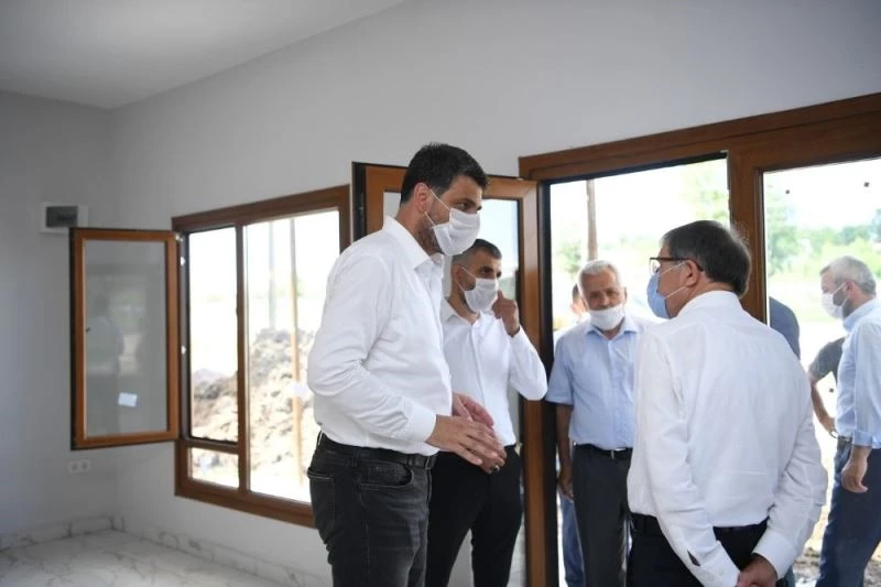 Başkan Kocaman KARKAD satış ofisini inceledi
