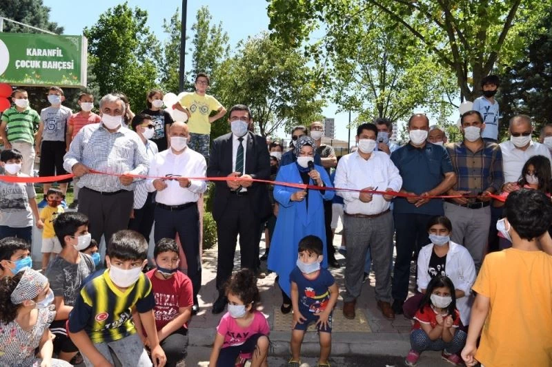 Sancaktepeli çocukların yüzü yeni çocuk bahçeleri ile gülüyor
