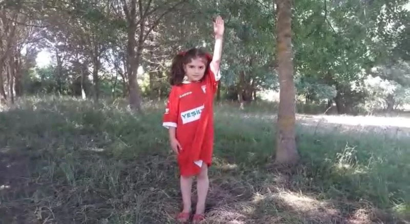 Minik taraftarın Samsunspor aşkı
