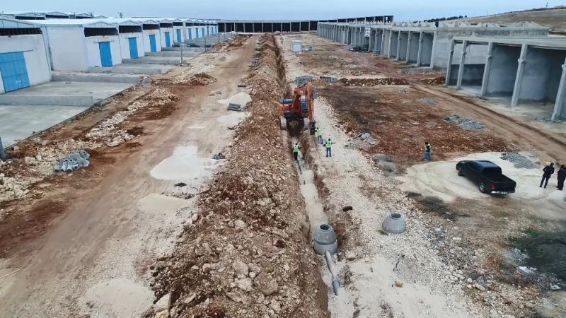 Küçük Sanayi Sitelerinin alt yapısını tamamlandı
