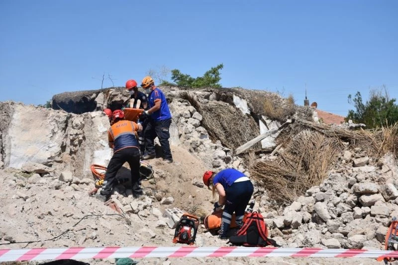 Eskil’de AFAD tatbikat
