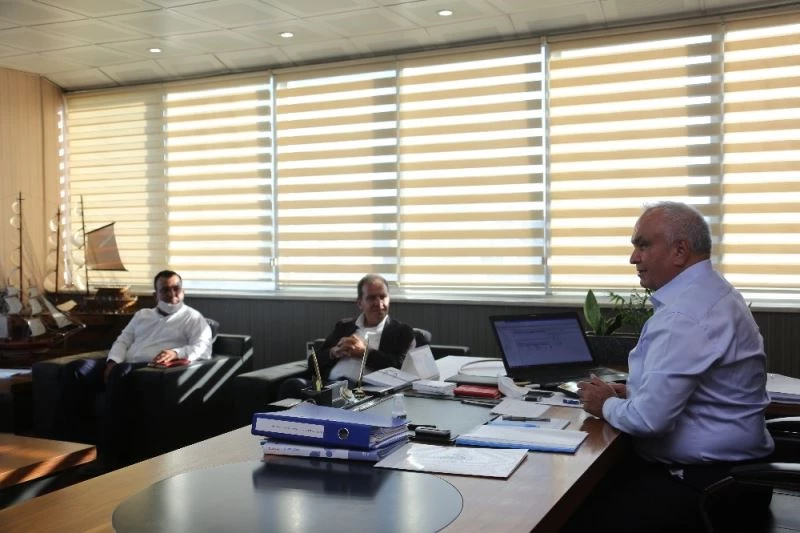 Başkan Tollu, Başkan Seçer’i ağırladı
