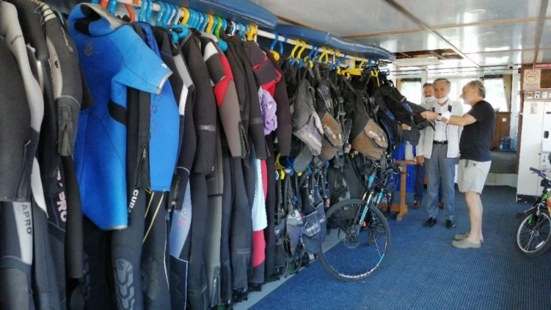 Batı Antalyalı denizciler virüsün olmadığı su altı için misafirlerini bekliyor
