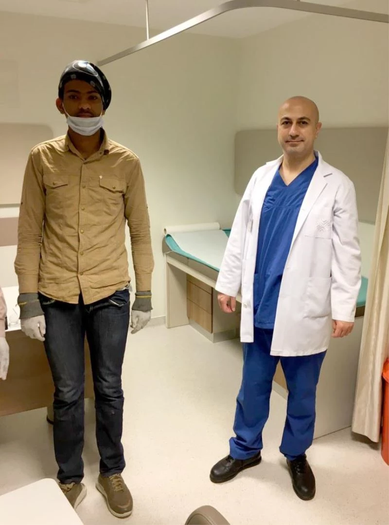 Çocuk hastaya mesane pili ameliyatı yapıldı