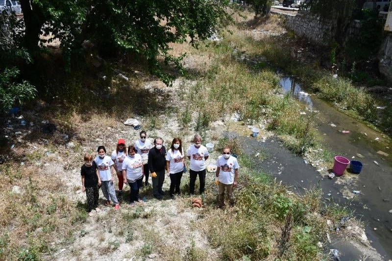 Sökeli Hayvanseverlerden, Söke Çayında Kaplumbağa Harekatı
