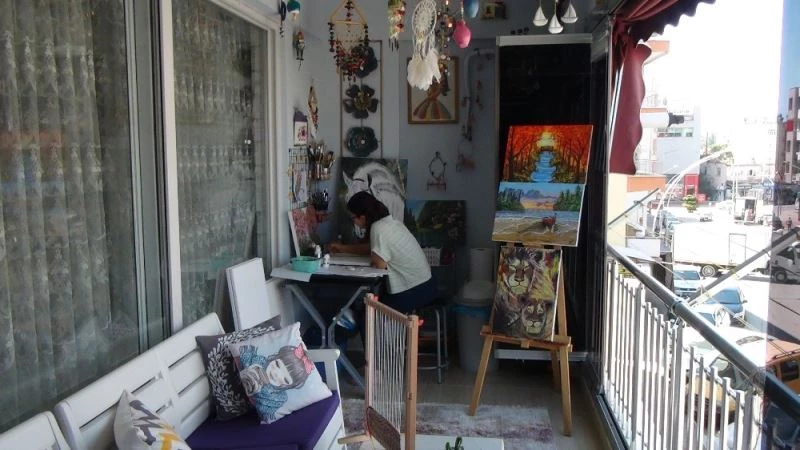 (Özel) 20 yıl önce bıraktığı mesleğine pandemi döneminde geri döndü
