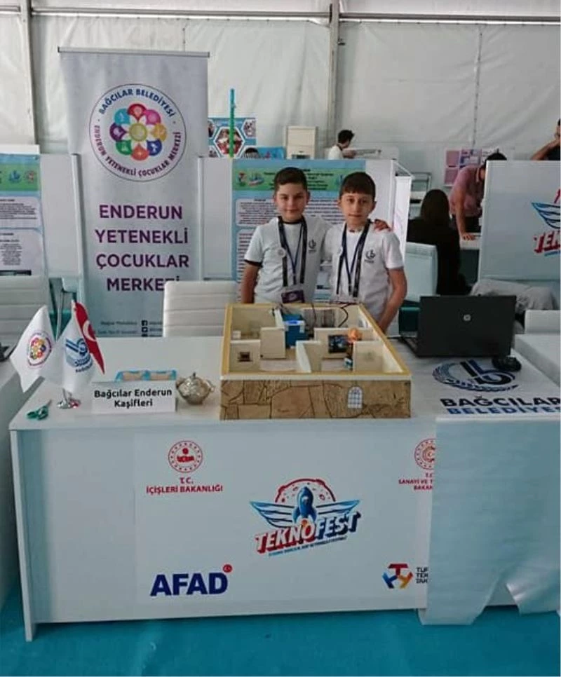 Enderunlu çocuklar, 5 projeyle Teknofest’e katılıyor
