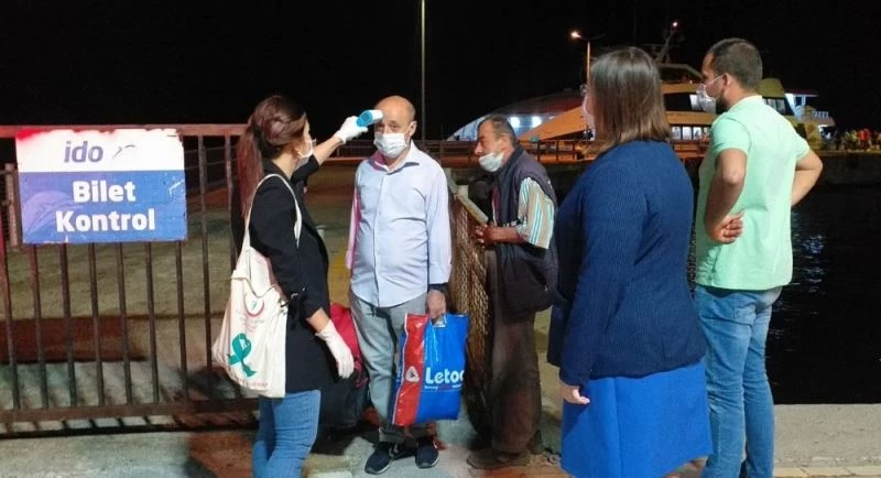 Marmara Adası’na girişte sıkı denetim
