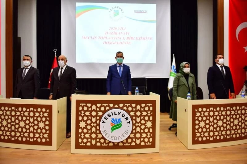 Yeşilyurt Belediye Meclisi seçimle toplantılara başladı
