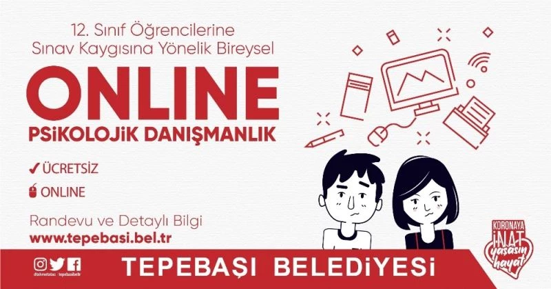 Sınav stresine karşı danışmanlık hizmeti
