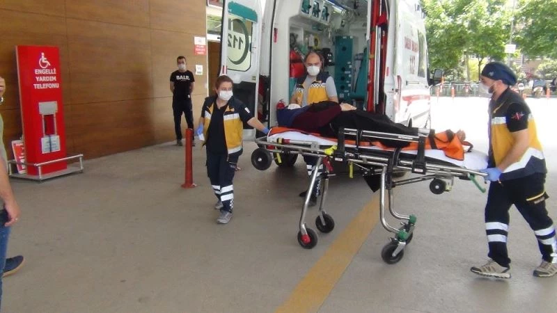 Dengesini kaybedince boşluğa düştü
