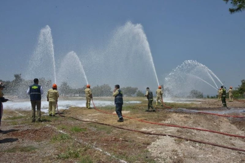 Mersin’de ’dumansız’ tatbikat
