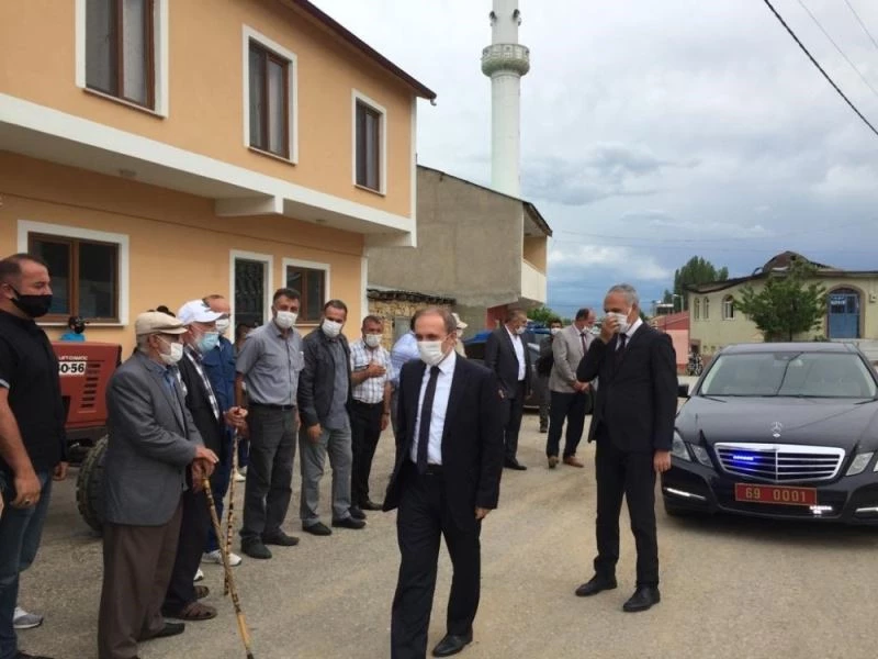 Vali Epcim, Yukarı Kırzı köyünü ziyaret etti
