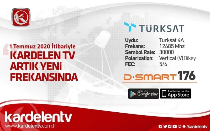 Kardelen TV yeni frekansında yayınlarına devam ediyor
