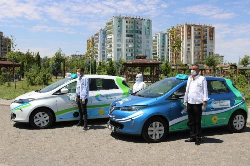 Türkiye’de bir ilk, Diyarbakır’da elektrikli otomobillerle vatandaşa ücretsiz ulaşım
