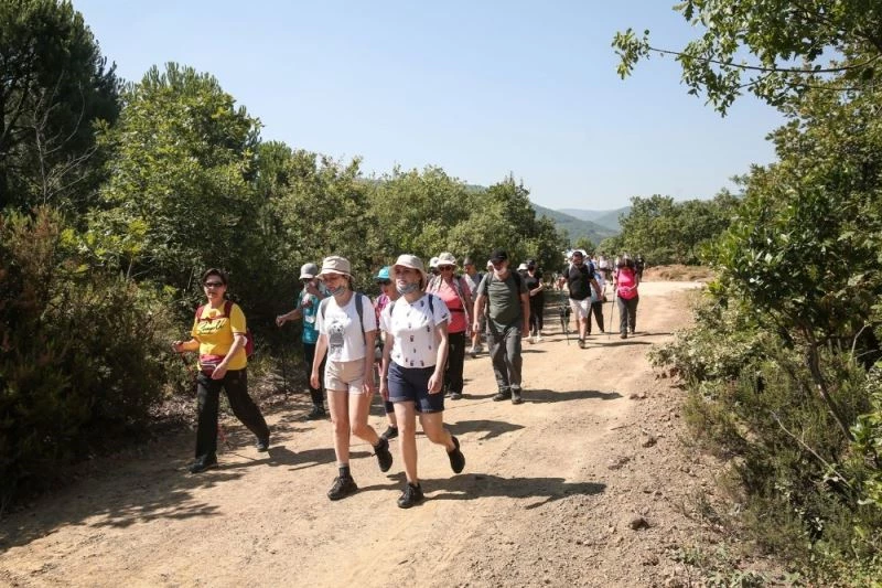 Mysia Yolları’nda doğayla kucaklaştılar
