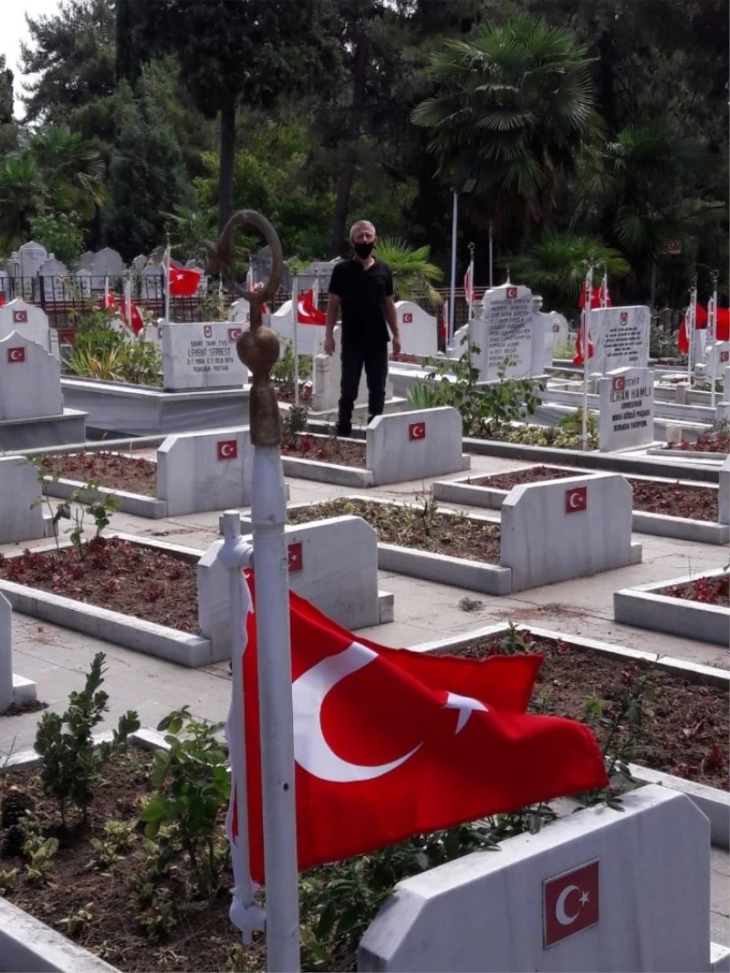 Şehitliklerde 15 Temmuz hazırlığı

