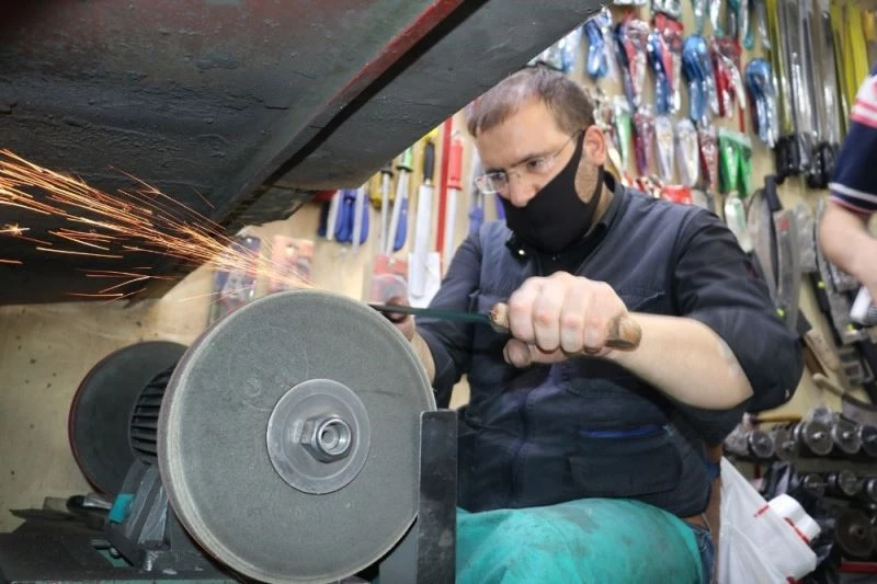 Bıçakçılarda Kurban Bayramı hareketliliği başladı
