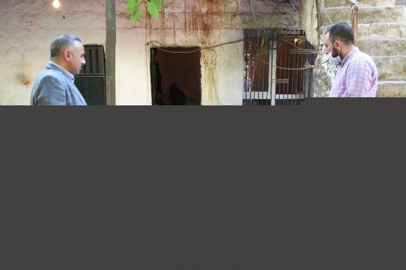 Yalnız yaşayan hasta adama Milletvekili Gülpınar sahip çıktı
