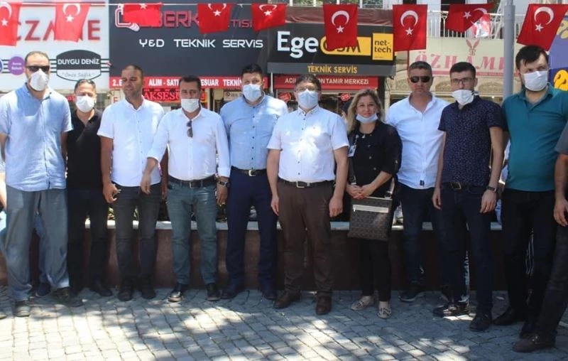 Edremit AK Parti teşkilatında Ayasofya Camii coşkusu
