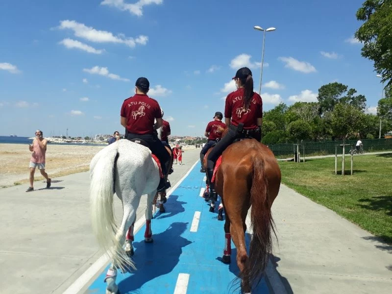 Yeşilköy Sahili atlı birliklere emanet
