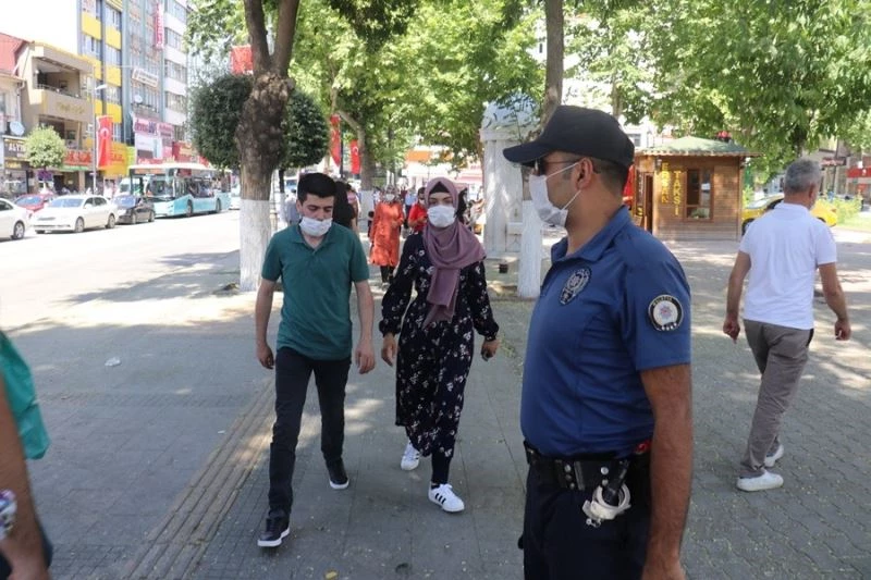Malatya’da maskesiz sokağa çıkanlara ceza
