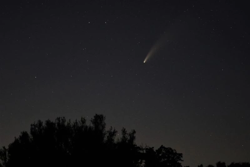 Neowise Manisa semalarında fotoğraflandı
