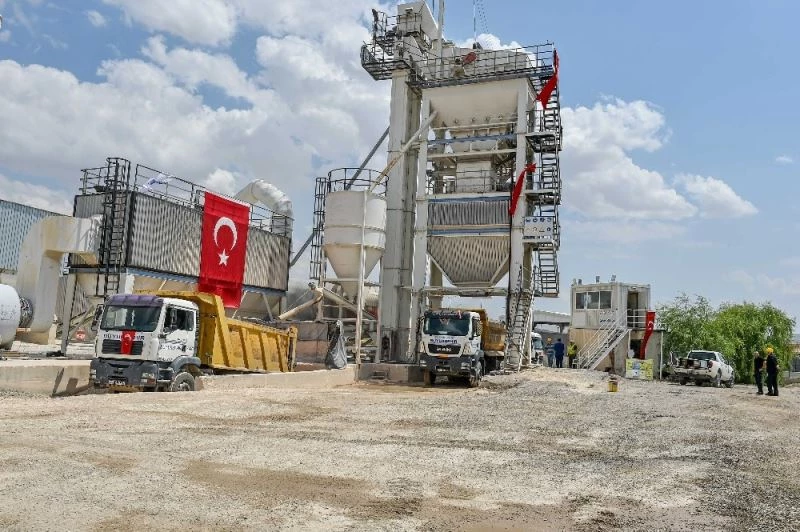 Ankara Büyükşehir kendi asfaltını üretmeye başladı
