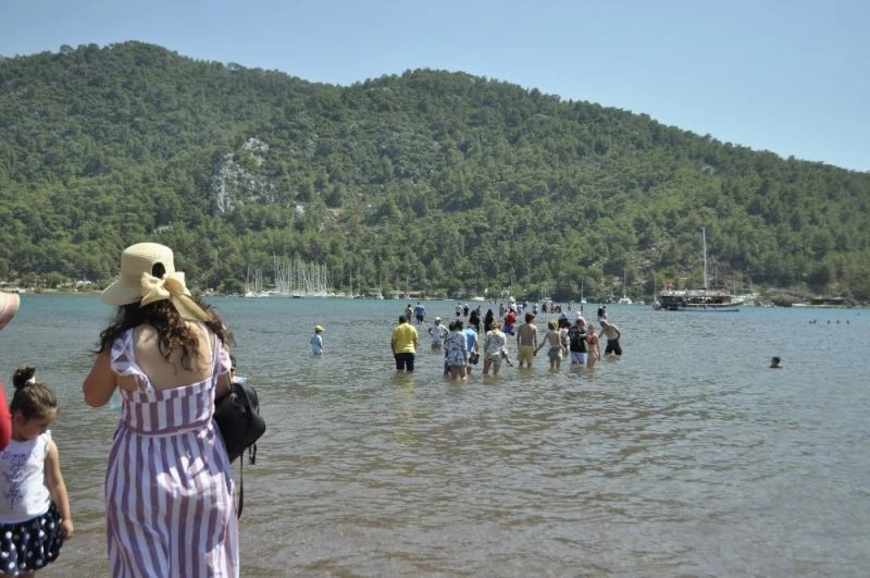 Kızkumu  Plajı pandemiye rağmen rekor ziyaretçi ağırlıyor
